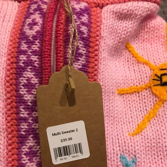 Embroidery Peruvian dog cardigan S/M - Picture 7 of 7